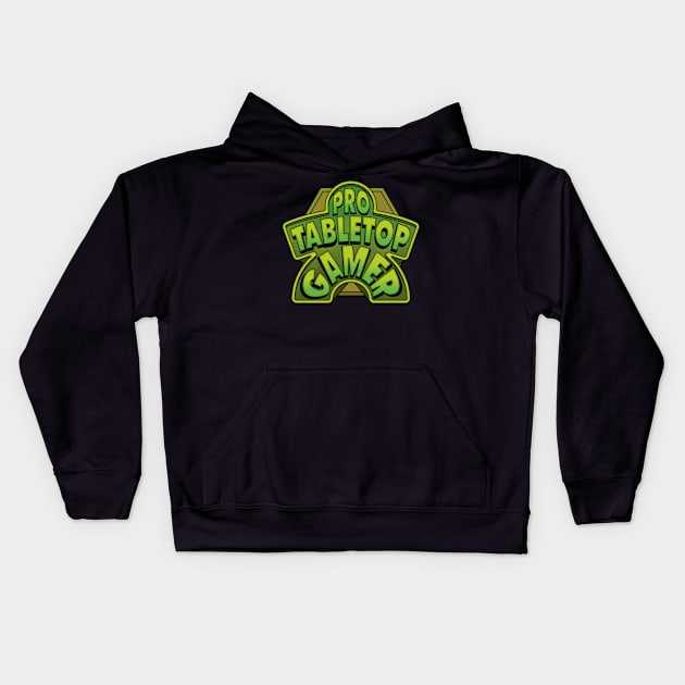 Pro Tabletop Gamer Kids Hoodie by Mansemat